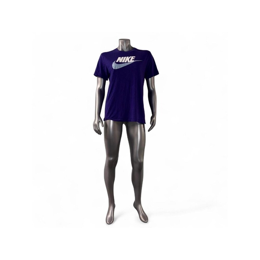 💜 Vintage Style Purple Nike Futura Logo Tee